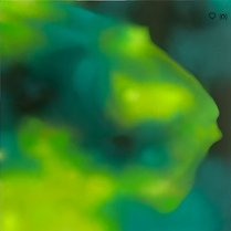 Jedna z prac artysty. Abstrakcja.