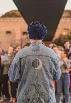 Na zdjęciu fragment przedstawienia.