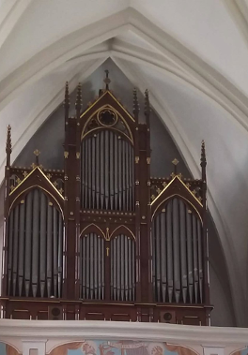 Na zdjęciu organy Ladegasta w Głuszynie.