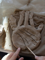 Zdjęcie z zajęć plastycznych podczas Strefy Zabawy