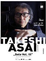 Plakat promujący wydarzenie ze zdjęciem artysty