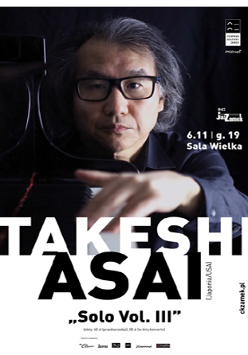 Plakat promujący wydarzenie ze zdjęciem artysty