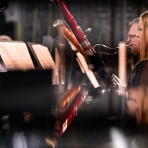 Zdjęcie z koncertu dyplomantów.