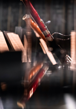 Zdjęcie z koncertu dyplomantów.