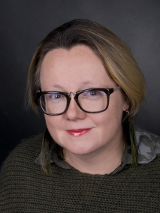 Na zdjęciu twarz Justyny Bednarek.