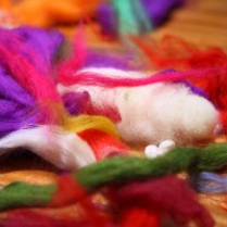 Na zdjęciu fragment warsztatów dla dzieci.