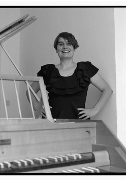 Fot. Margarete Huber - Portrait mit Cembalo, Photo: Antonio Vacirca