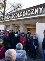 Zdjęcie uczestników jednej z wycieczek po Starym ZOO.