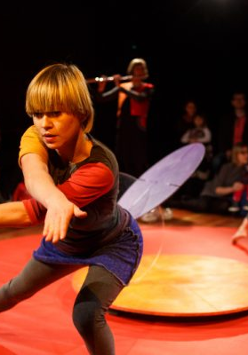 Na zdjęciu fragment przedstawienia.