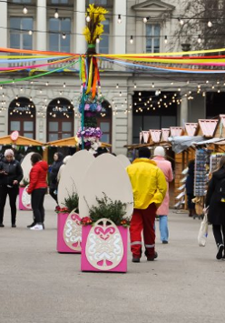 Zdjęcie wcześniejszego jarmarku wielkanocnego. Zdjęcie ze strony www.targowiska.com.pl.