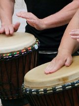 Zdjęcie bongosów.