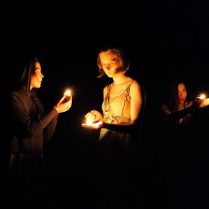 Na zdjęciu fragment przedstawienia.