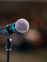 Zdjęcie mikrofonu.