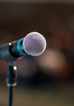 Zdjęcie mikrofonu.