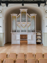 zdjecie organów w auli im. Stanisława Stuligrosza