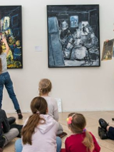 zdjecie z zajec w muzeum