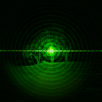 instalacja świetlna toksycznie zielonym szkle uranowym