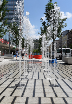 Na zdjęciu fragment ulicy św. Marcin.