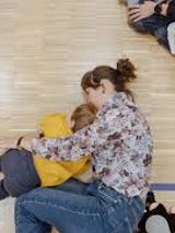 Na zdjęciu fragment warsztatów dla dzieci.