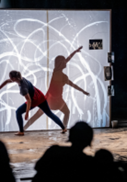 Na zdjęciu fragment przedstawienia.