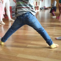 Na zdjęciu fragment warsztatów dla dzieci.