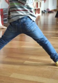 Na zdjęciu fragment warsztatów dla dzieci.