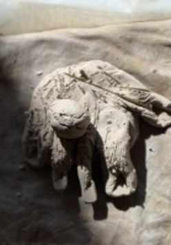 Na zdjęciu fragment warsztatów dla dzieci.