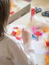 Na zdjęciu fragment warsztatów dla dzieci.