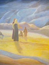 Zdjęcie jednego z obrazów Artysty.