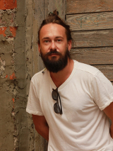 Na zdjęciu bohater spotkania.