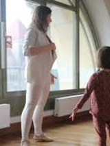 Na zdjęciu fragment warsztatów dla dzieci.