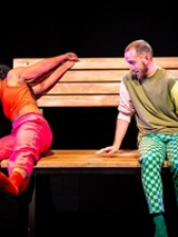 Na zdjęciu fragment przedstawienia.