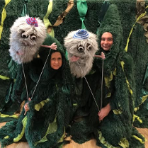 Na zdjęciu fragment przedstawienia.