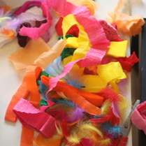 Na zdjęciu fragment warsztatów dla dzieci.