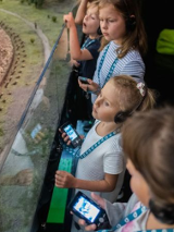 Na zdjęciu fragment warsztatów dla dzieci.