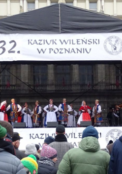 Na zdjęciu scena Kaziuka Wileńskiego.