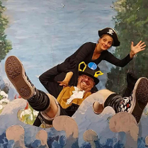 Na zdjęciu fragment przedstawienia.