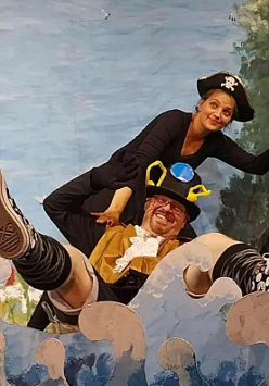 Na zdjęciu fragment przedstawienia.