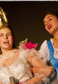 Na zdjęciu fragment przedstawienia.