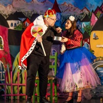 Na zdjęciu fragment przedstawienia.