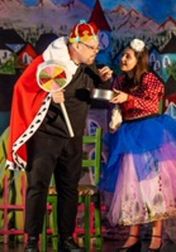 Na zdjęciu fragment przedstawienia.