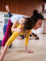 Na zdjęciu fragment warsztatów dla dzieci.