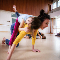 Na zdjęciu fragment warsztatów dla dzieci.