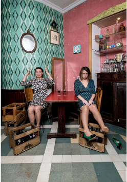 Na zdjęciu śpiewaczki z Duo du Bas