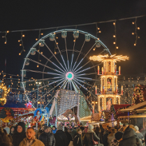 Zdjęcie Betlejem Poznańskiego na placu Wolności