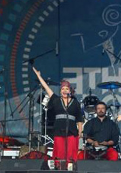 Zespół Dikanda na scenie