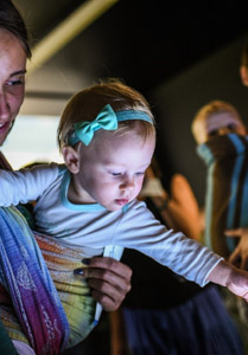 zwiedzanie z maluszkami, fot. Ł. Gdak