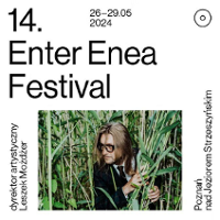 Festival poster: photo of Leszek Modżer. Around the photo - information about the Festival.