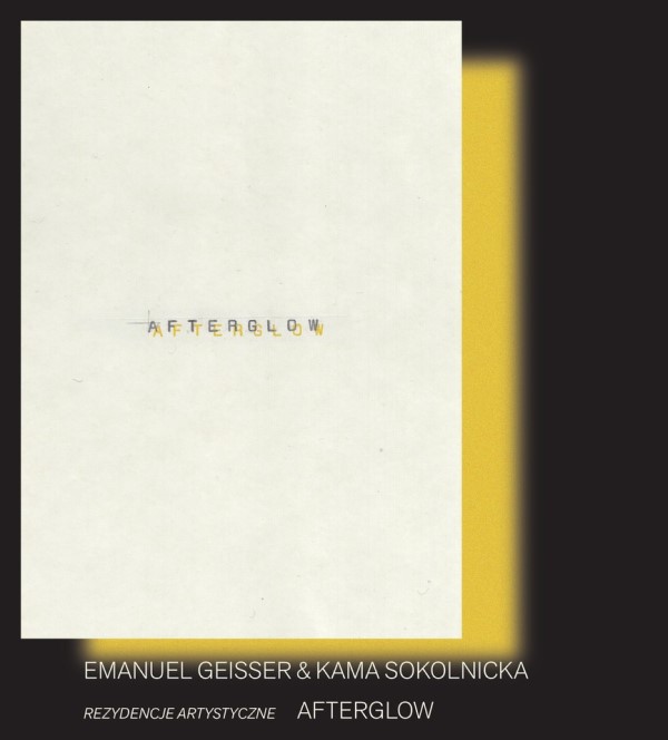 Graphics promoting the exhibition