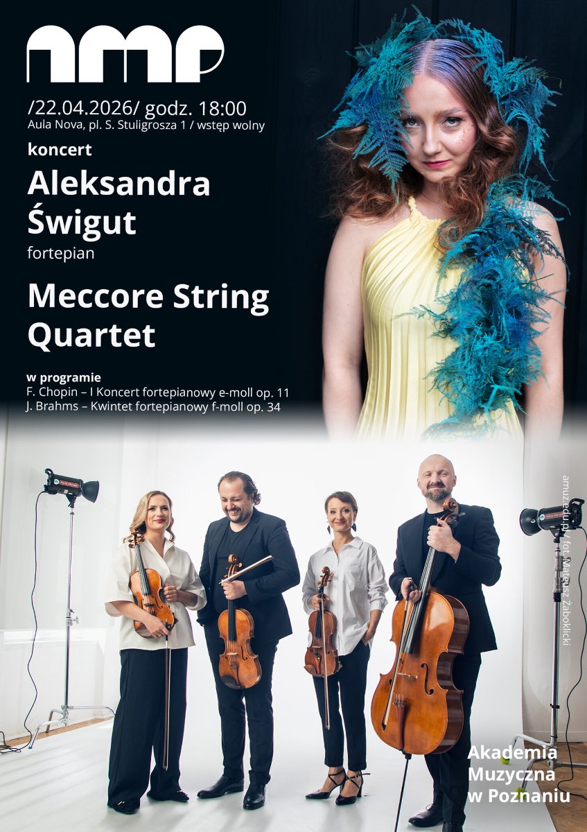 The concert poster
